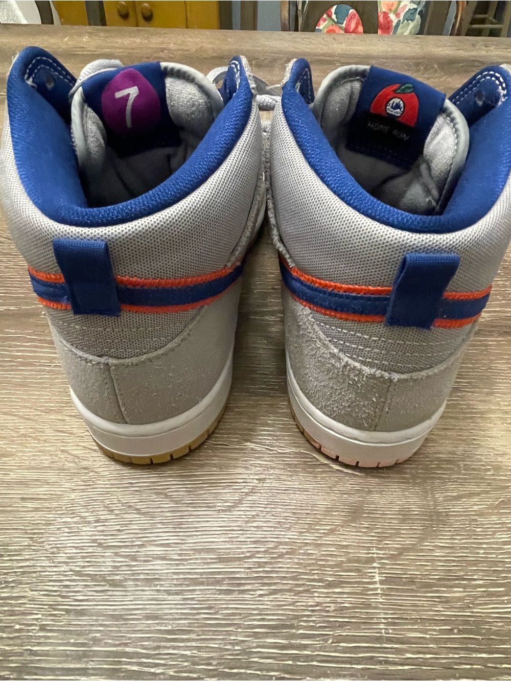 Nike SB Dunk High NY Mets. 9.5! Bubble Gum pack. No Box - Picture 3 of 7